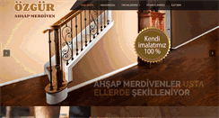 Desktop Screenshot of ozgurahsapmerdiven.com