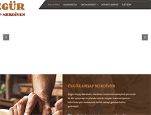 Tablet Screenshot of ozgurahsapmerdiven.com